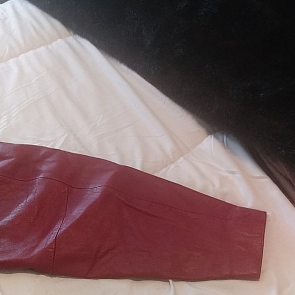 WILSON LEATHER Burgundy jacket (200) - Picture 7 of 12